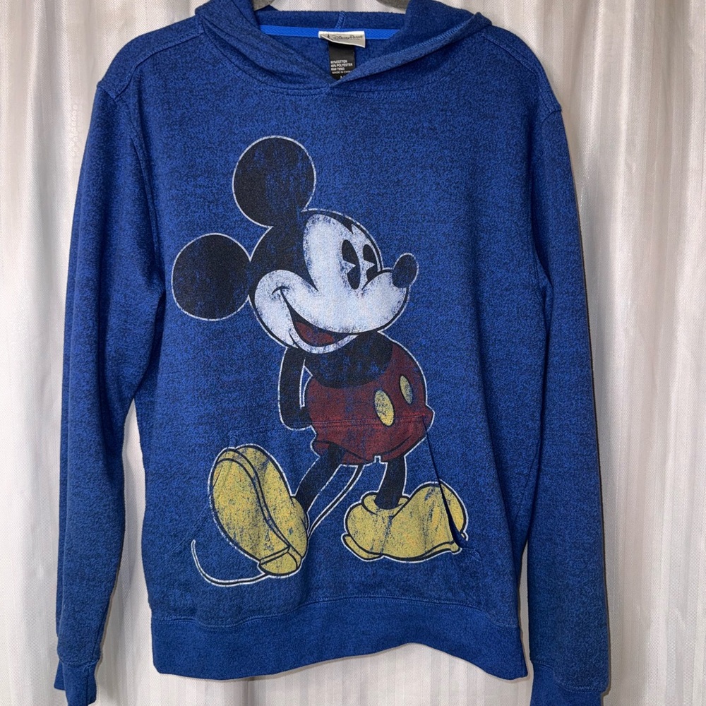 Disney Parks Blue Mickey Mouse Sweater Medium
